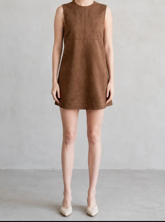 Elle Suede Dress