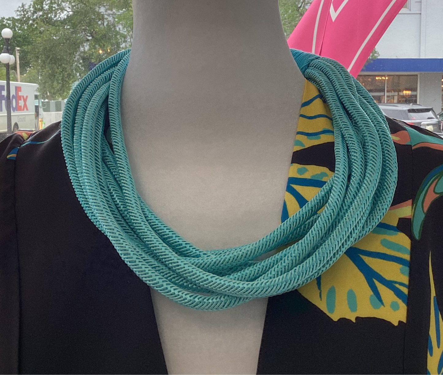 Chunky Turquoise Necklace