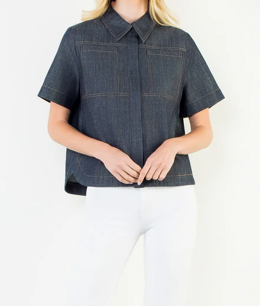 Denim Top