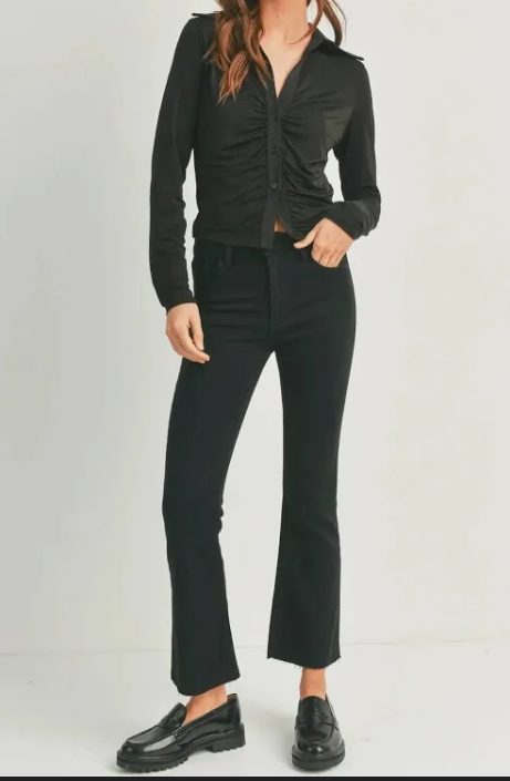 JBD Black Crop Jeans