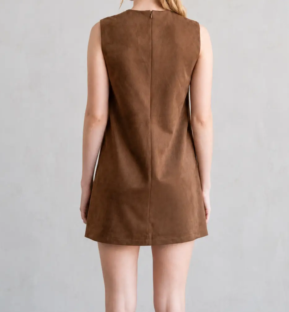 Elle Suede Dress
