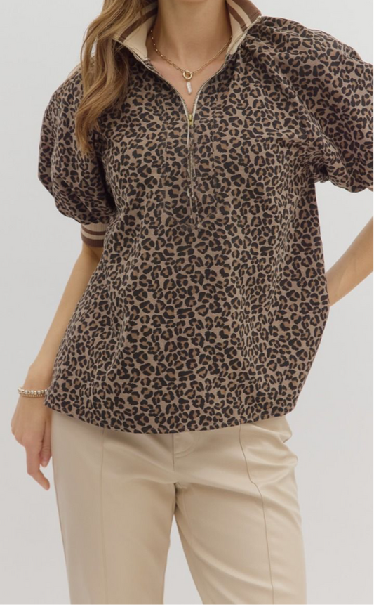 Leopard Top