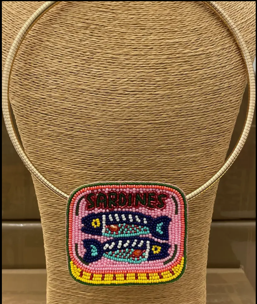 Sardine Can Necklace