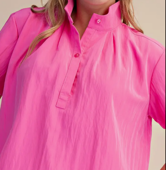 Wells Top-Hot Pink