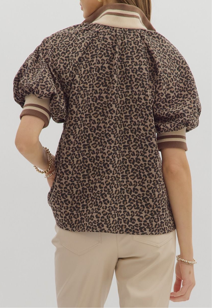 Leopard Top