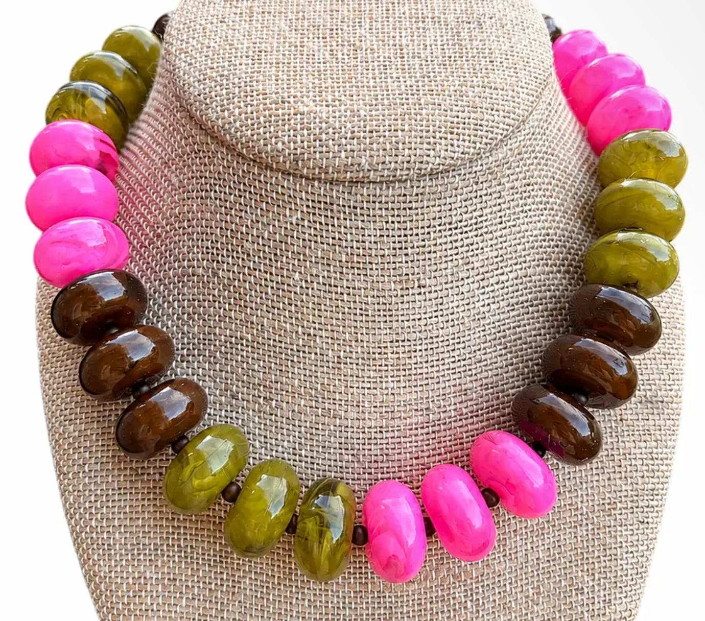 Rory Mulberry Harvest Beaded Necklace