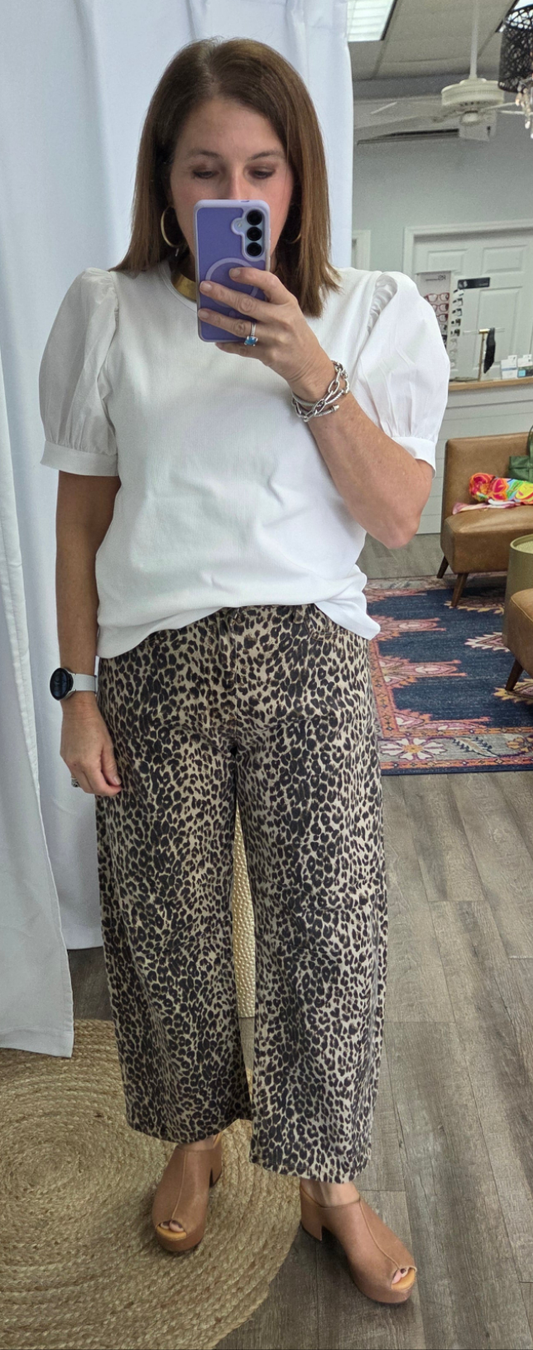 Leopard Jeans