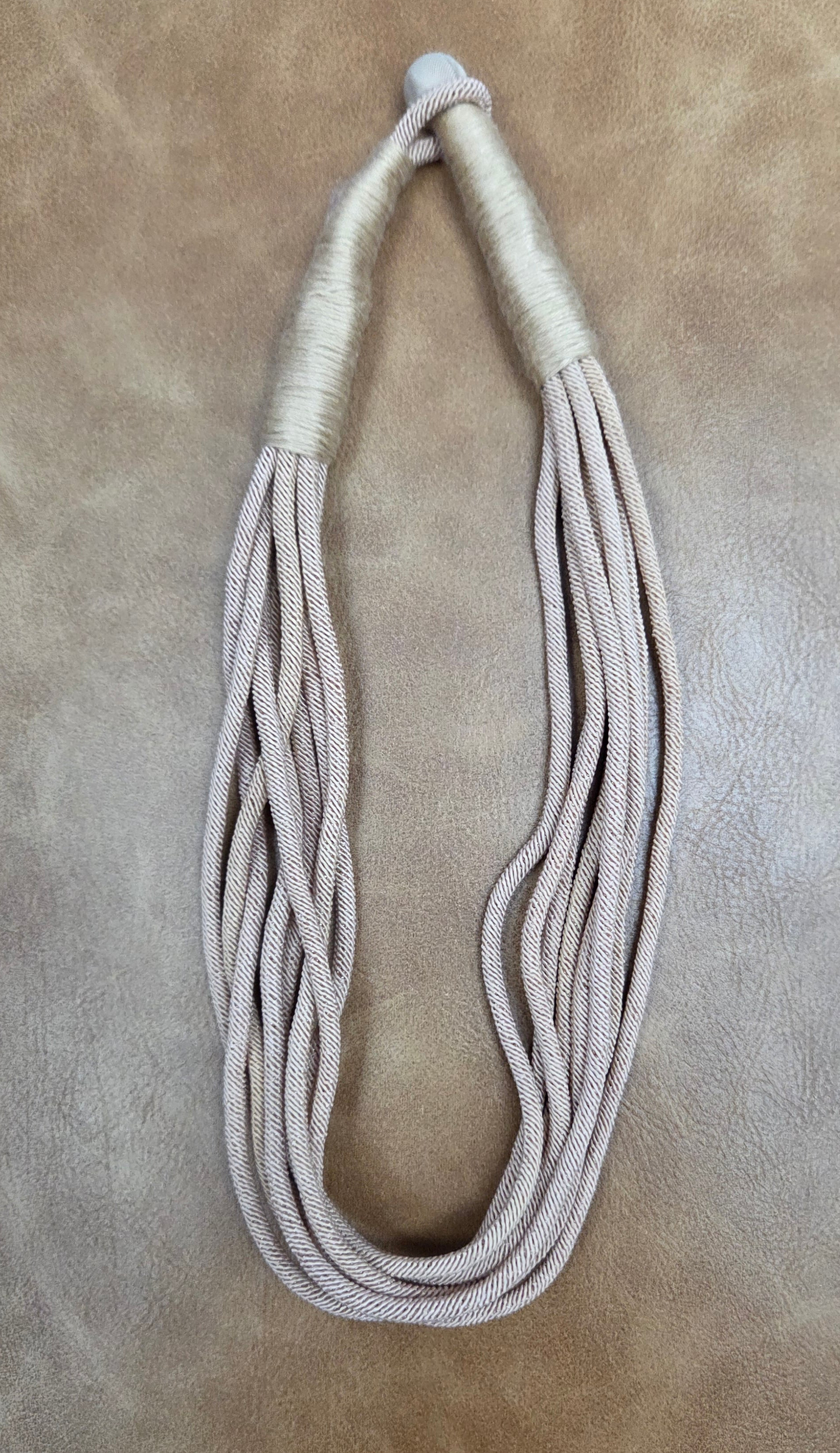 Tan Rope Necklace
