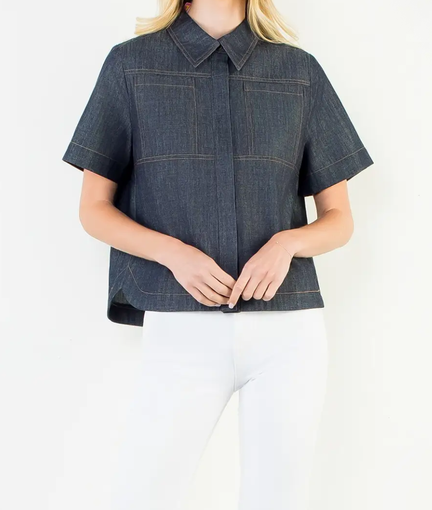Denim Top