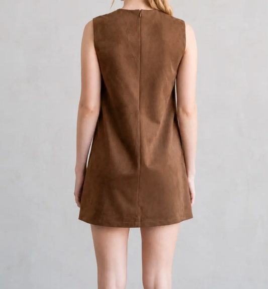 Elle Suede Dress
