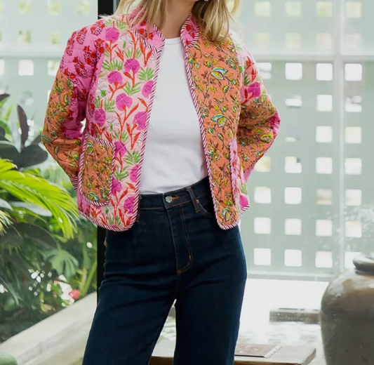Patchwork Quilted Jacket