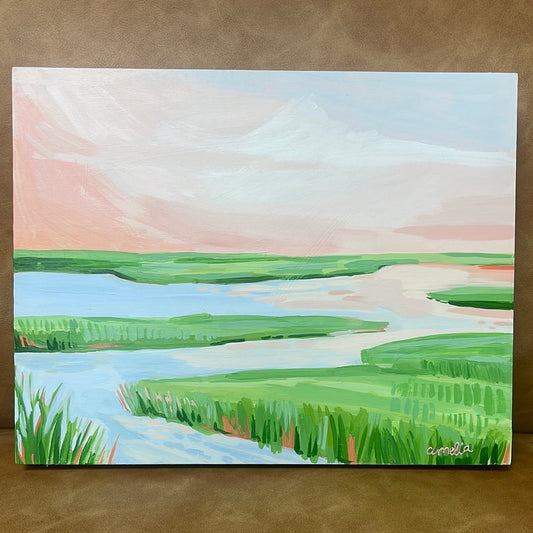 “Cotton Candy Marsh” - Amelia Bellune