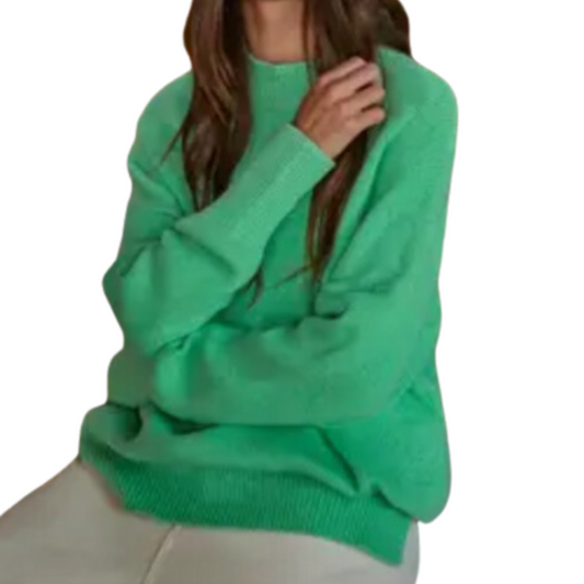 Green Oversized Sweater