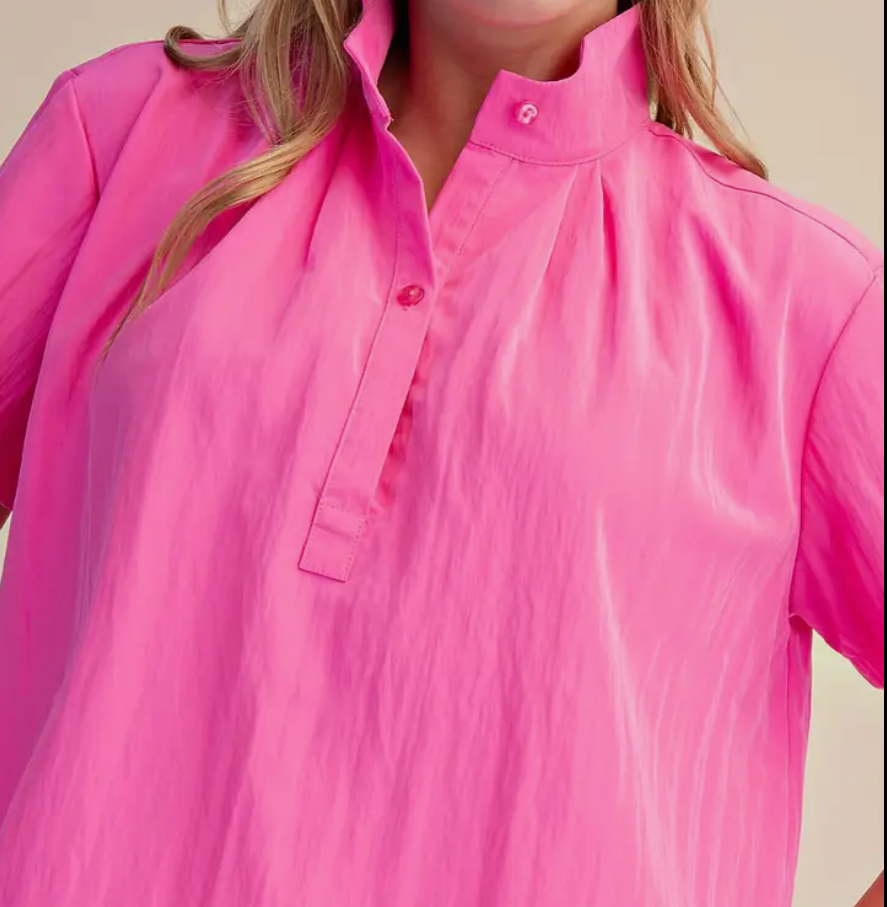 Wells Top-Hot Pink