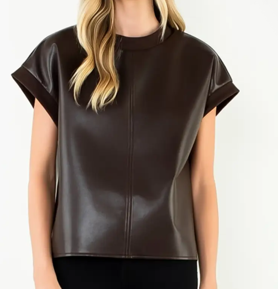 Leather Top