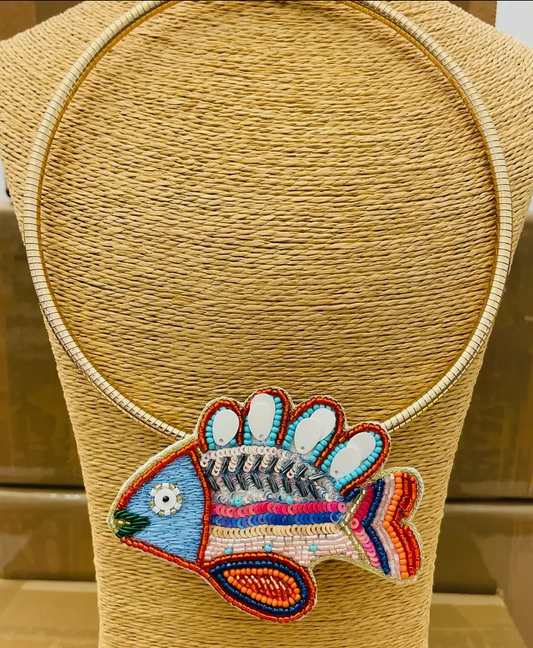 Rainbow Fish Necklace