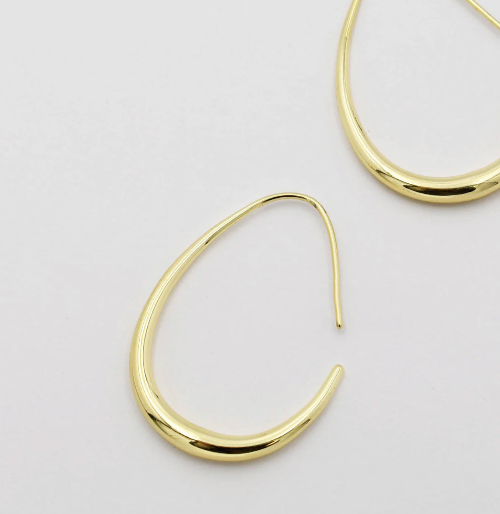 Dainty Gold Hoop