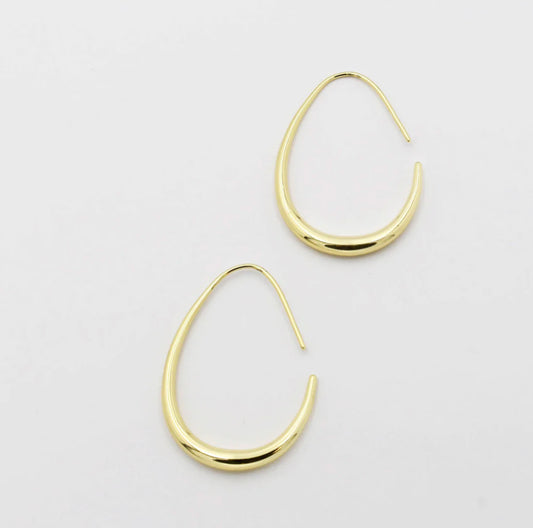 Dainty Gold Hoop