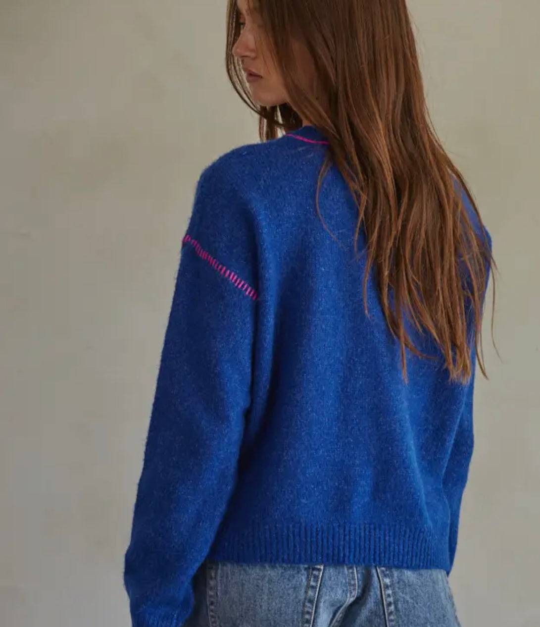 Summer Blues Pullover