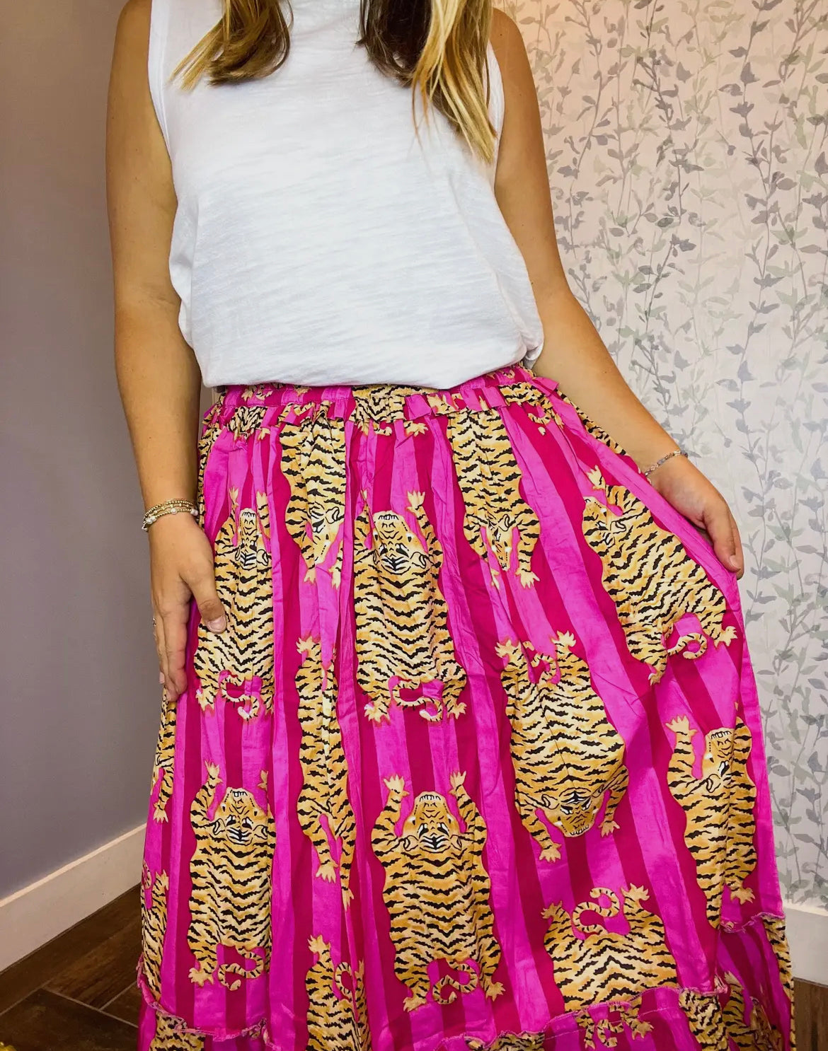 Eye of the Tiger Maxi Skirt