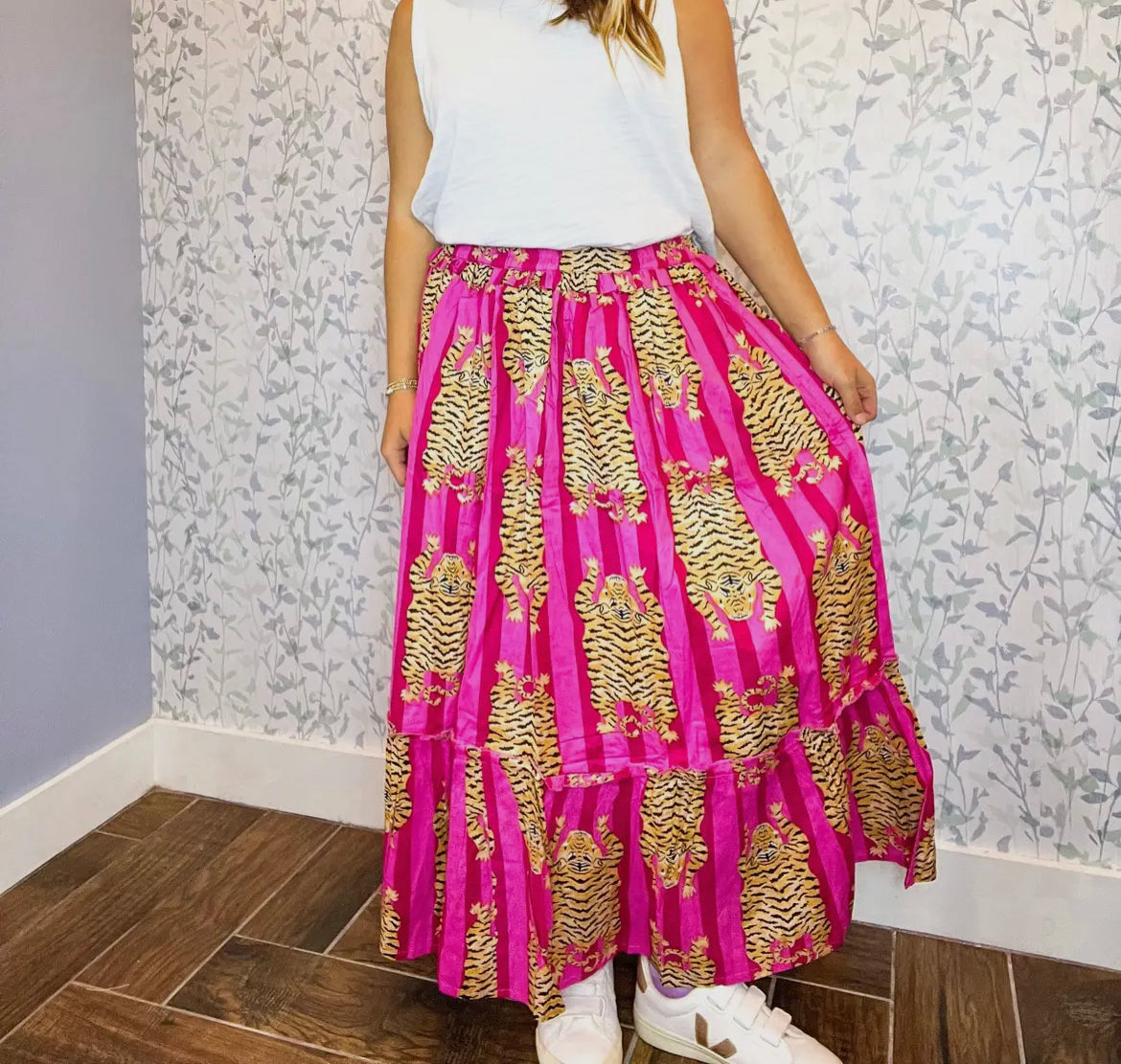 Eye of the Tiger Maxi Skirt