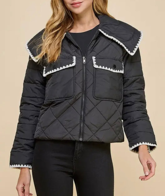 The Reagan Quilted Puffer