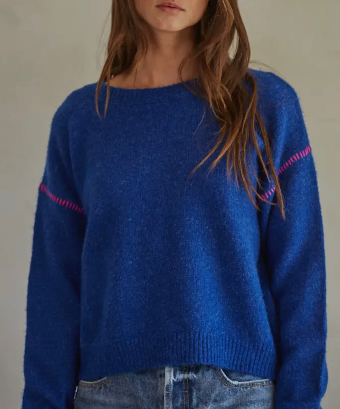 Summer Blues Pullover