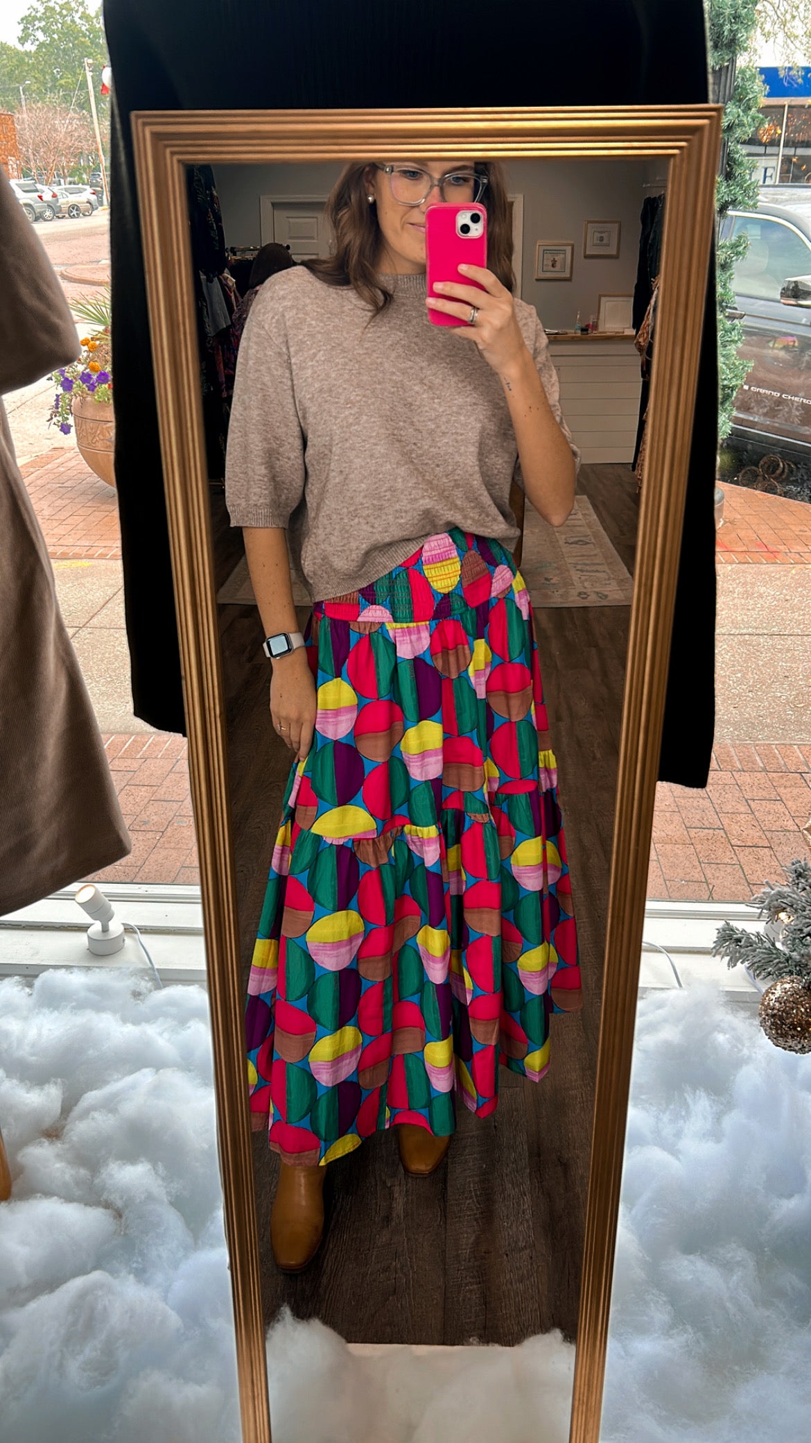 Karlie - Modern Pop Tier Maxi Skirt