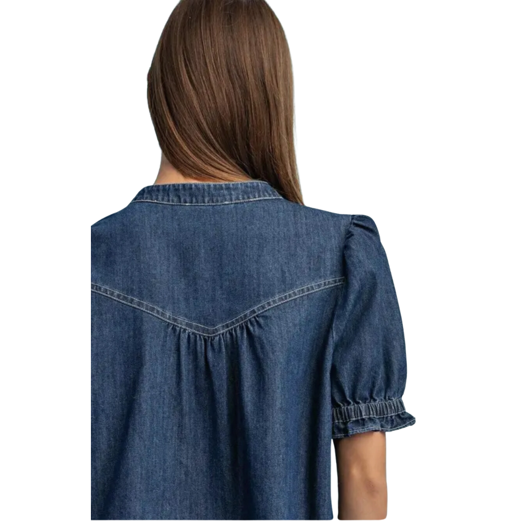 Denim Sully Top