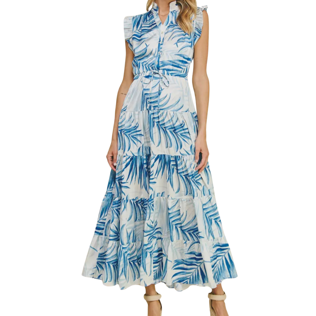 Island Girl Tiered Maxi Dress