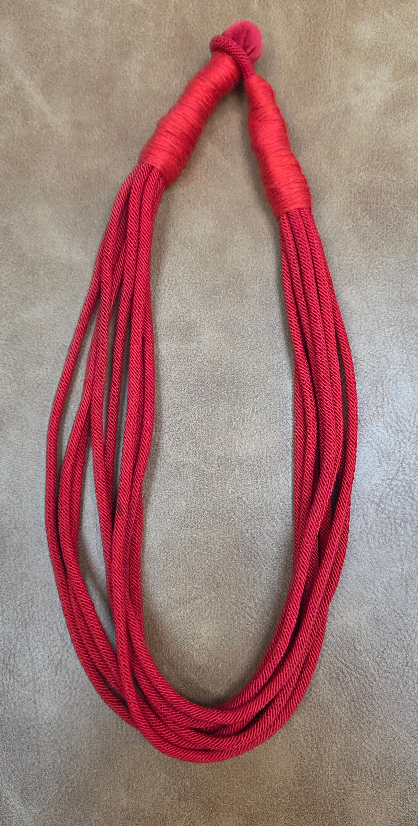 Red Rope Necklace